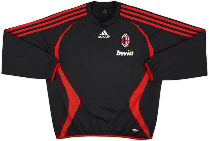2006-07 AC Milan adidas Sweat Top - 6/10 - (M/L)