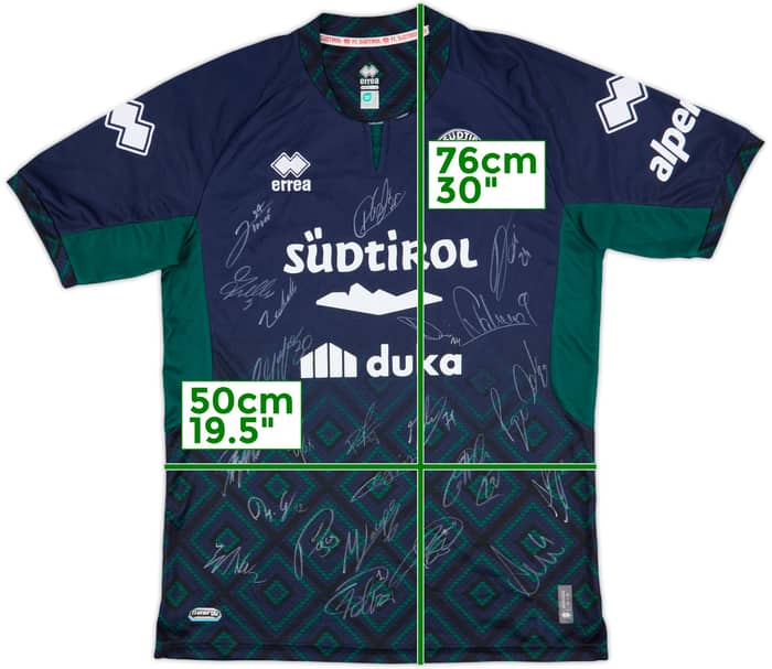 2024-25 Sudtirol Signed Away Shirt - 10/10 - (L)