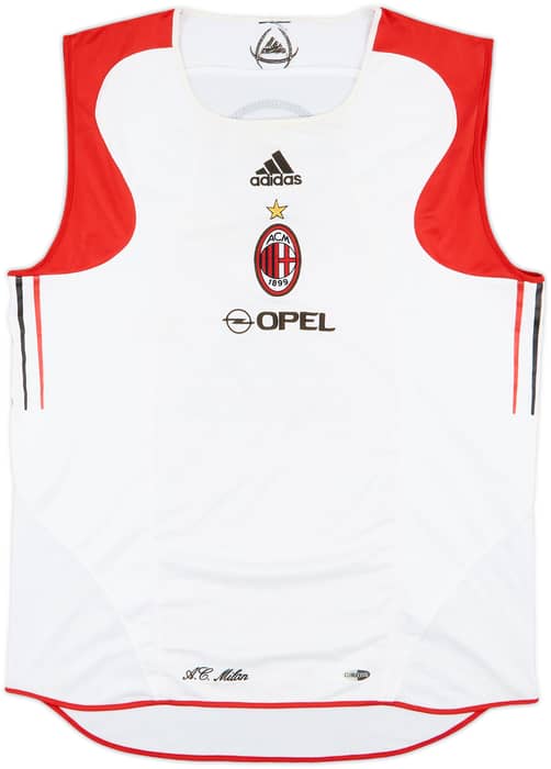 2004-05 AC Milan adidas Training Vest - 8/10 - (L)