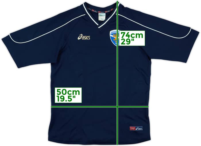 2006-07 Brescia Asics Training Shirt - 8/10 - (L)