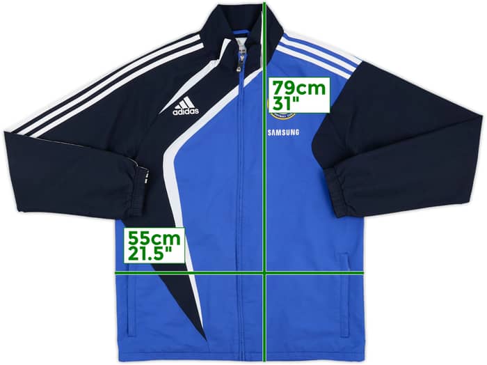 2009-10 Chelsea adidas Track Jacket - 6/10 - (M)