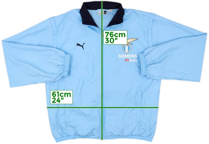 2002-03 Lazio Puma Track Jacket - 7/10 - (XL)