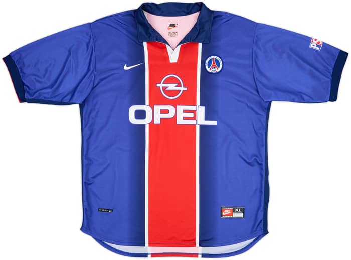 1998-99 Paris Saint-Germain Home Shirt Okocha #10 - 9/10 - (XL)