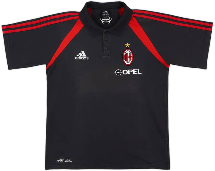 2005-06 AC Milan adidas Polo Shirt - 7/10 - (M)