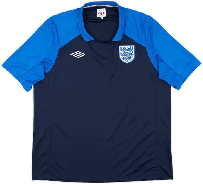 2010-11 England Umbro Training Shirt - 9/10 - (XL)