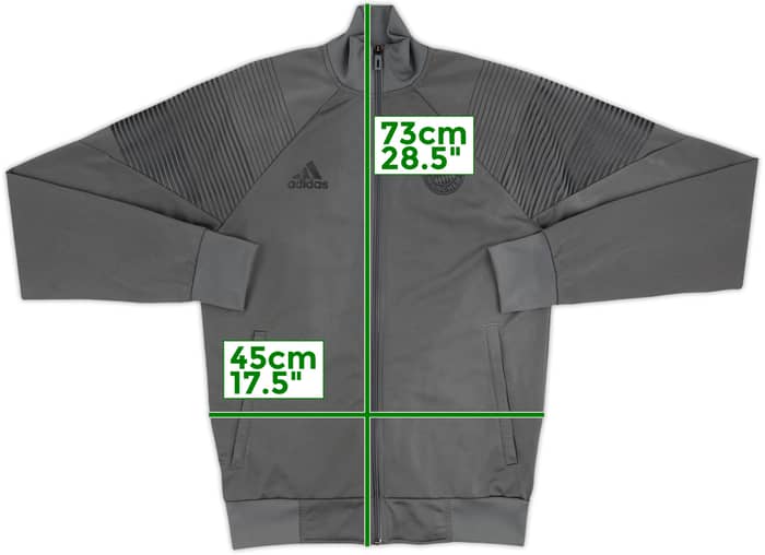 2018-19 Bayern Munich adidas Track Jacket - 8/10 - (S)