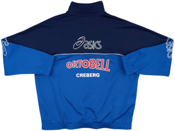 2001-02 Atalanta Asics 1/4 Zip Drill Top - 9/10 - (XXL)