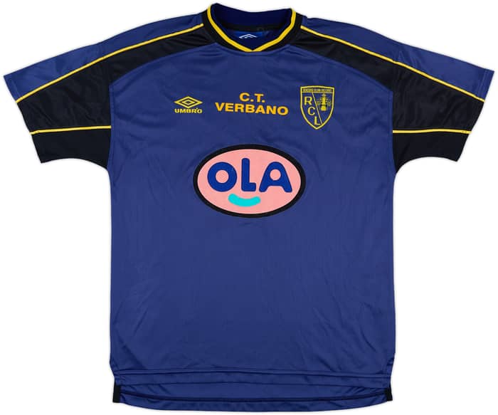 1999-00 Lens Away Shirt Di Pietro #1 - 5/10 - (L)