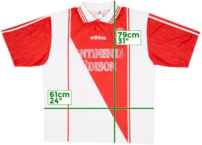 1996-98 Monaco Home Shirt - 3/10 - (XL)