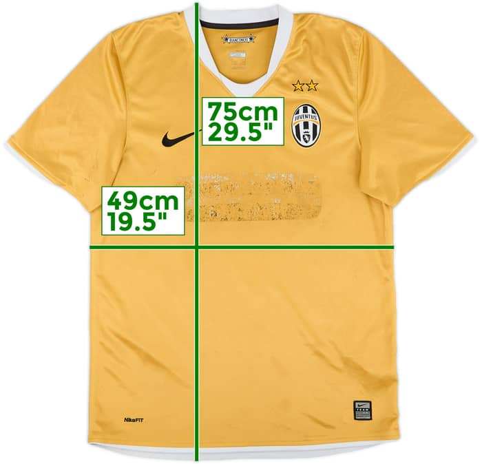 2008-09 Juventus Away Shirt #17 - 3/10 - (M)
