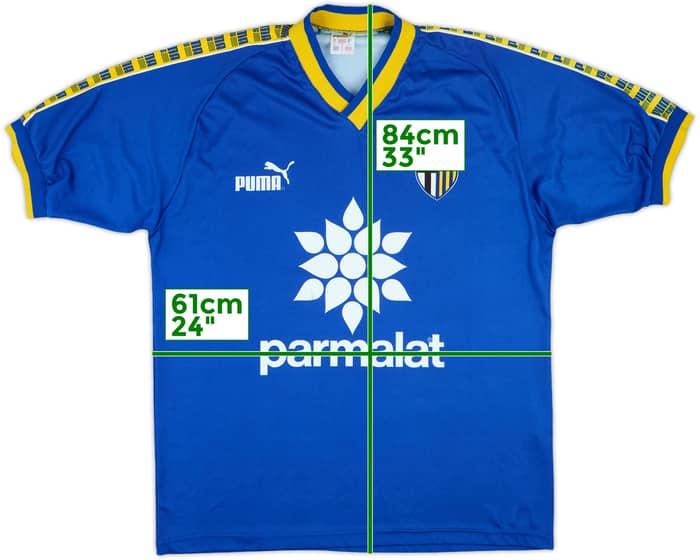 1995-97 Parma Puma Training Shirt - 8/10 - (XL)