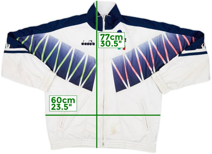 1994 Italy Diadora Track Jacket - 4/10 - (L)