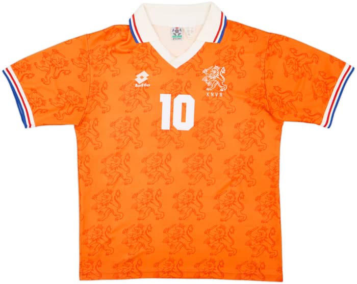1994 Netherlands Home Shirt Bergkamp #10 - 9/10 - (XL)