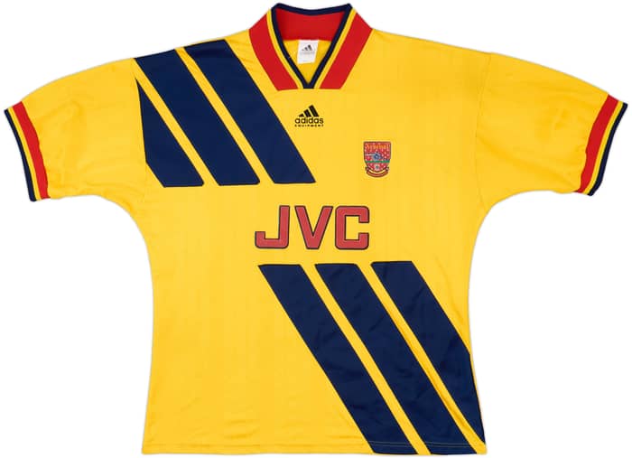 1993-94 Arsenal Away Shirt Wright #8 - 8/10 - (L)