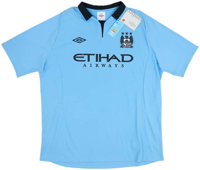 2012-13 Manchester City Home Shirt Kun Aguero #16 (XL)