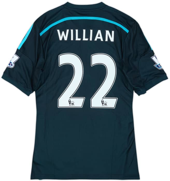 Camiseta de la tercera equipación del Chelsea 2014-15 Willian #22 (S)