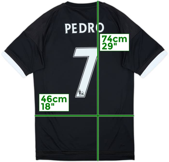 2015-16 Chelsea Third Shirt Pedro #7 (S)