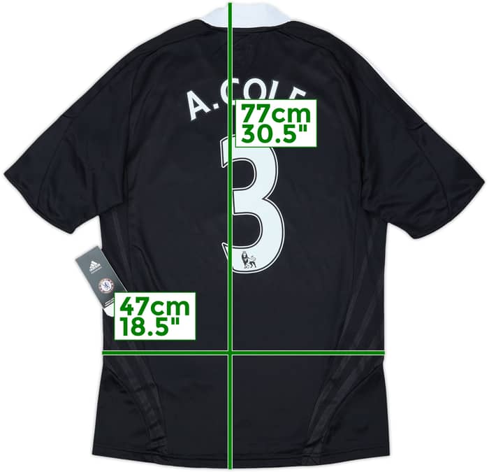 2008-09 Chelsea Away Shirt A.Cole #3 (S)