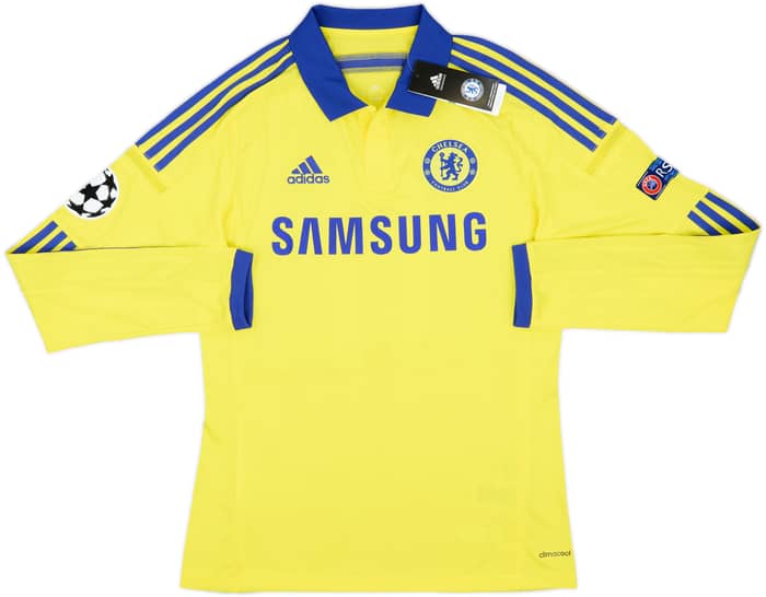 Camiseta L/S de visitante del Chelsea 2014-15 Oscar #11 (S)