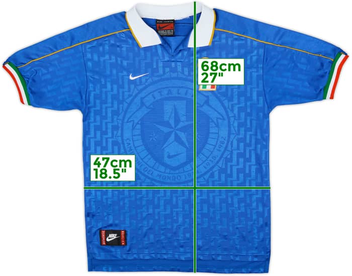 1994-96 Italy Home Shirt - 8/10 - (XL.Boys)