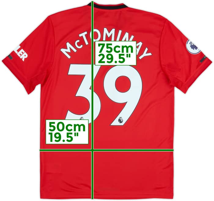 2019-20 Manchester United Home Shirt McTominay #39 (M)