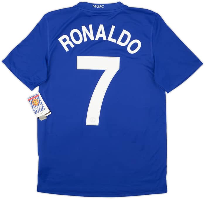 2008-09 Manchester United Third Shirt Ronaldo #7 (S)