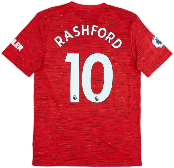 2020-21 Manchester United Home Shirt Rashford #10 (M)