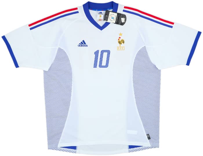 2002-04 France Away Shirt Zidane #10 (XL)