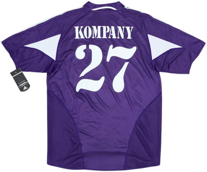 2004-05 Anderlecht Away Shirt Kompany #27 (L)