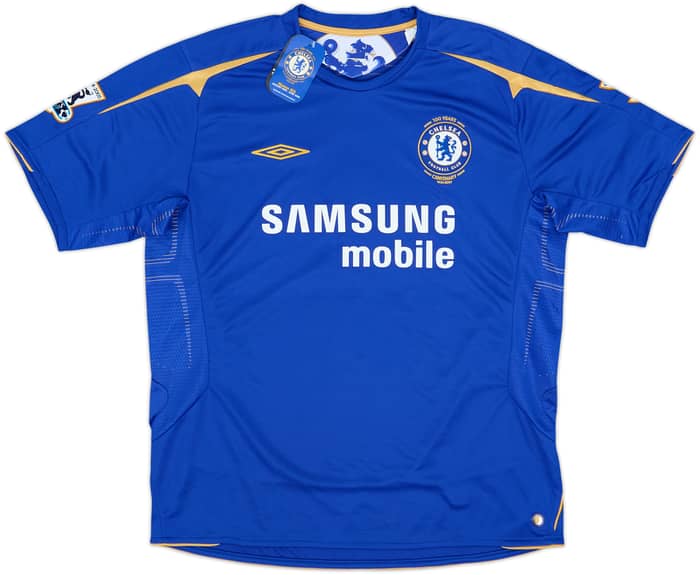 2005-06 Chelsea Centenary Home Shirt Lampard #8 (XL)
