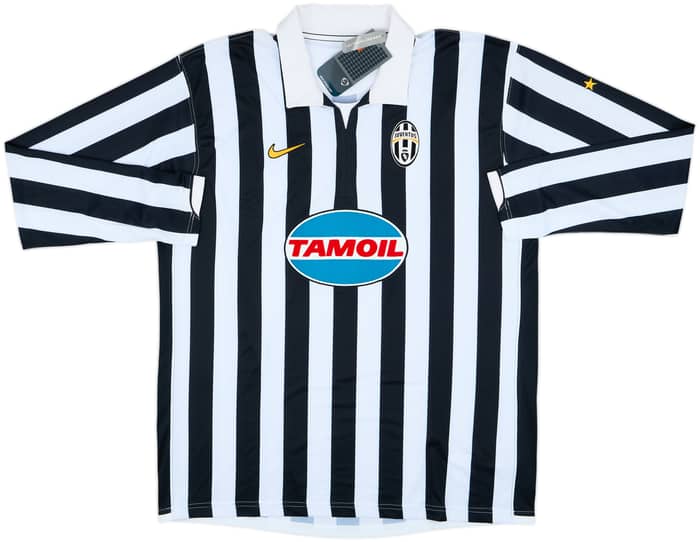 2006-07 Juventus Home L/S Shirt Del Piero #10 (XXL)