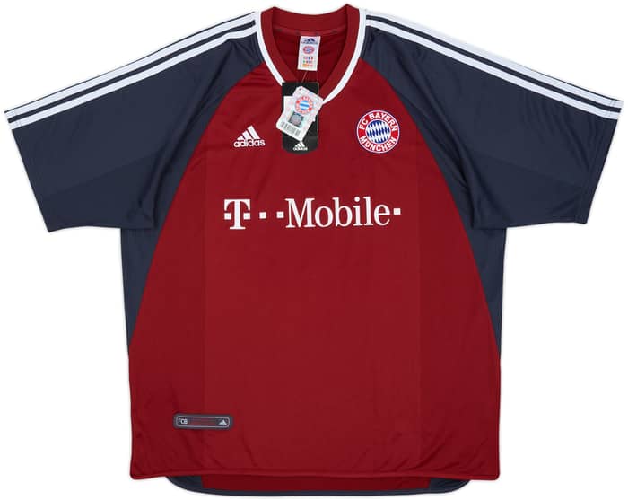 2002-03 Bayern Munich Home Shirt Elber #9 (XL)