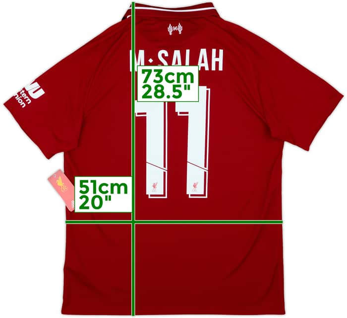 Camiseta de local del Liverpool 2018-19 'CL Winners' M.Salah #11 (M)