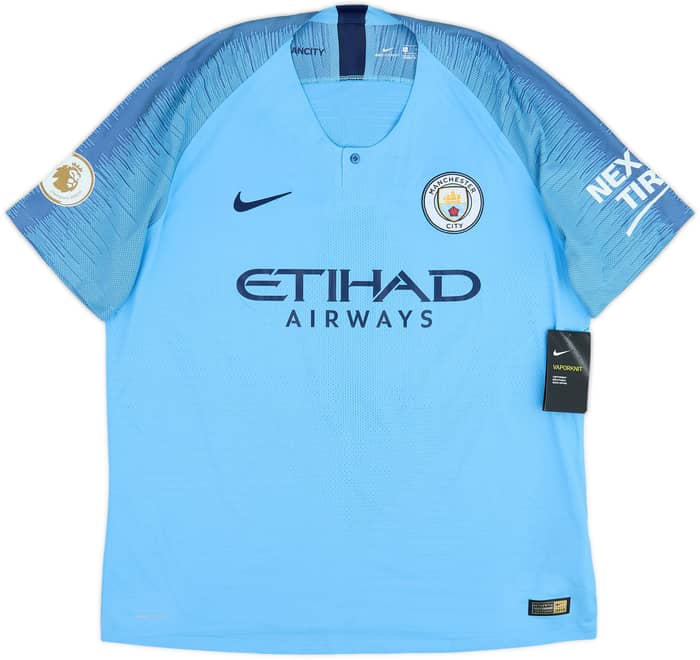 2018-19 Manchester City Authentic Home Shirt De Bruyne #17 (XL)
