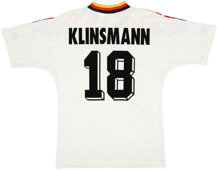 1994-96 Germany Home Shirt Klinsmann #18 - 5/10 - (M)