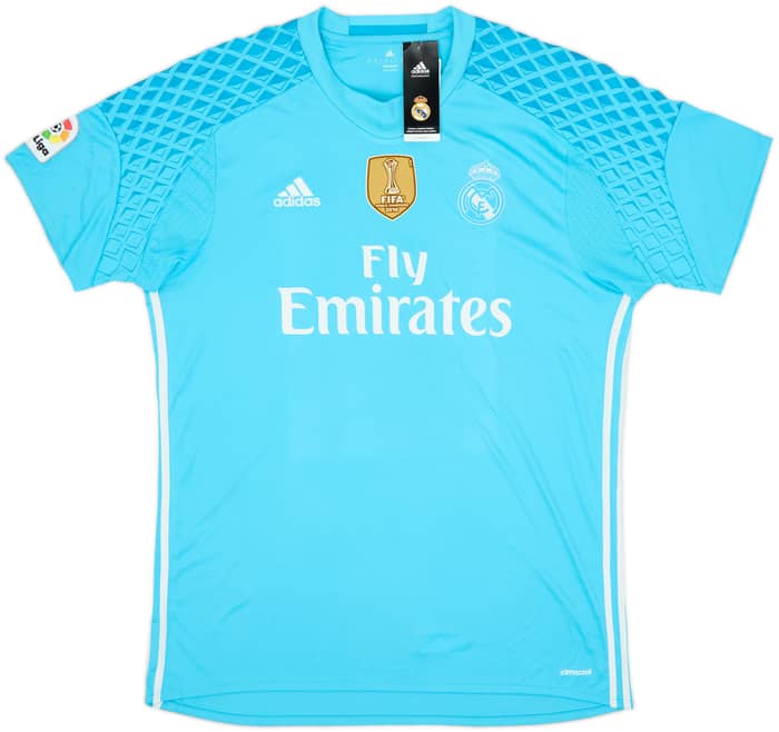 2016-17 Real Madrid GK S/S Shirt Navas #1 (L)