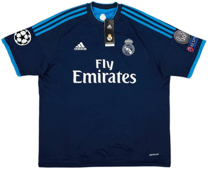 Camiseta de la tercera equipación del Real Madrid 2015-16 James #10 (L)