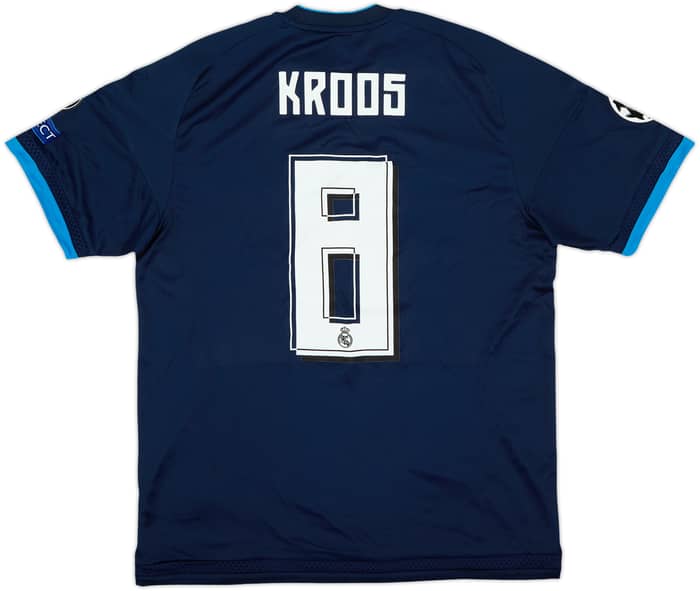Camiseta de la tercera equipación del Real Madrid 2015-16 Kroos #8 (M)