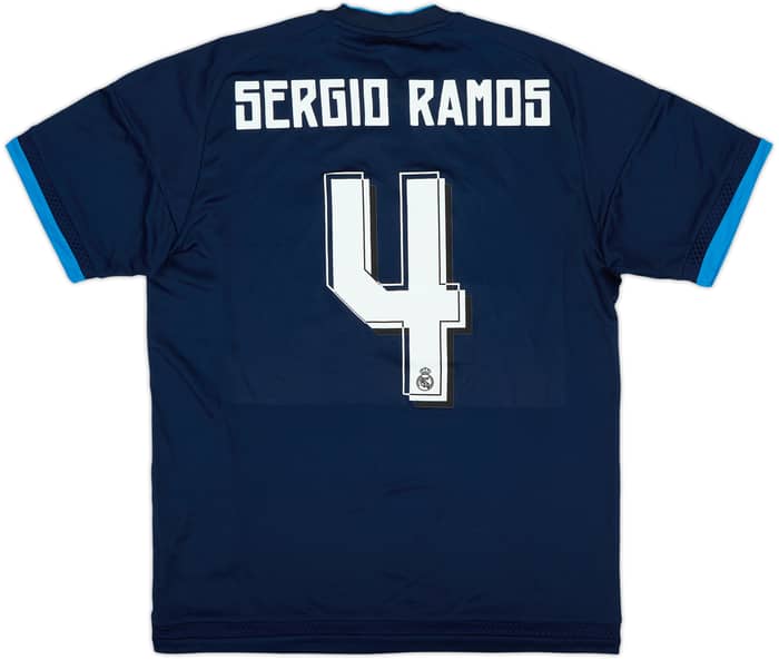 2015-16 Real Madrid Third Shirt Sergio Ramos #4 (M)
