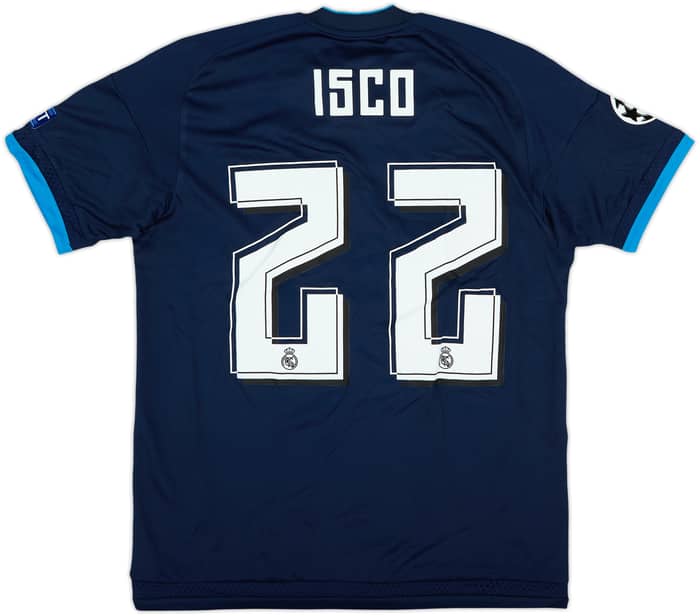 Camiseta de la tercera equipación del Real Madrid 2015-16 Isco #22 - 8/10 - (S)