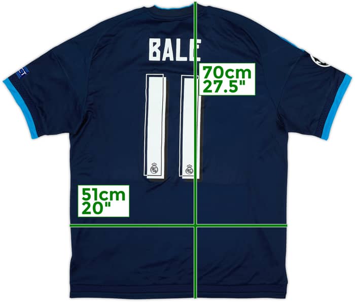 2015-16 Real Madrid Third Shirt Bale #11 (M)