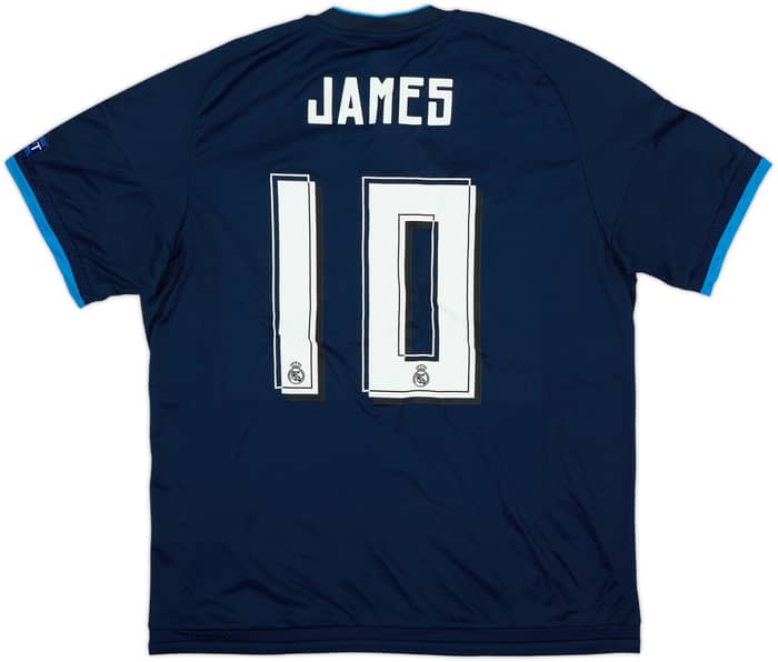 2015-16 Real Madrid Third Shirt James #10 (L)