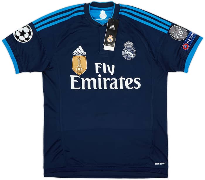Camiseta de la tercera equipación del Real Madrid 2015-16 James #10 (S)