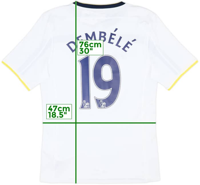 2014-15 Tottenham Home Shirt Dembele #19 (L)