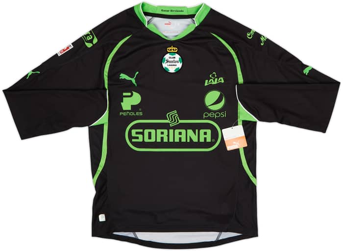 Camiseta de manga larga de visitante del Santos Laguna 2011-12 (S)