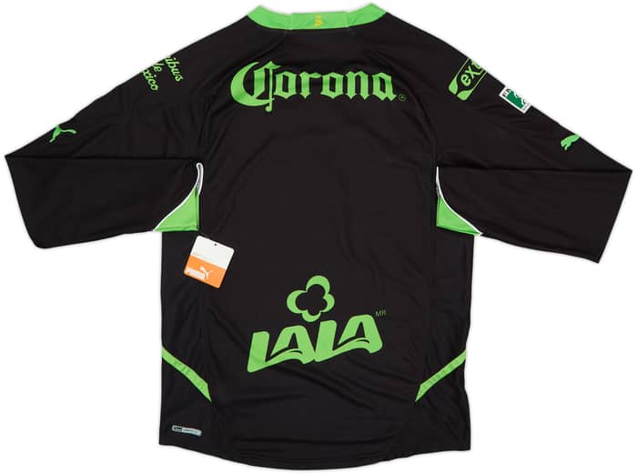 Camiseta de manga larga de visitante del Santos Laguna 2011-12 (S)
