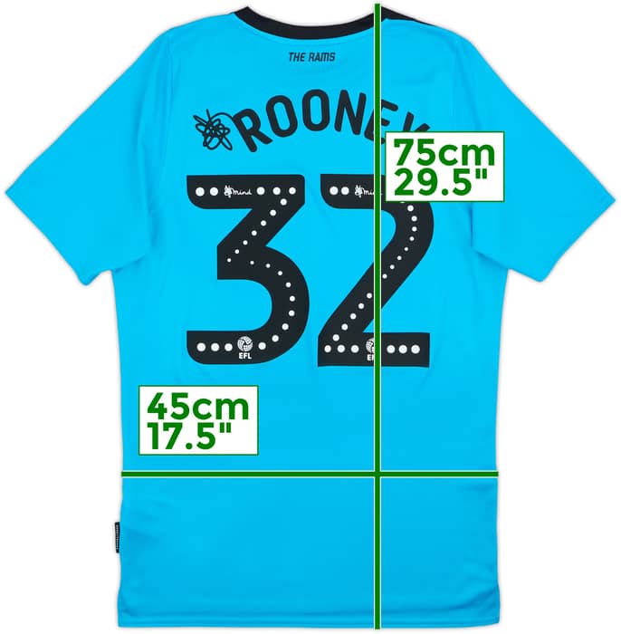 2019-20 Derby County Away Shirt Rooney #32 (S)