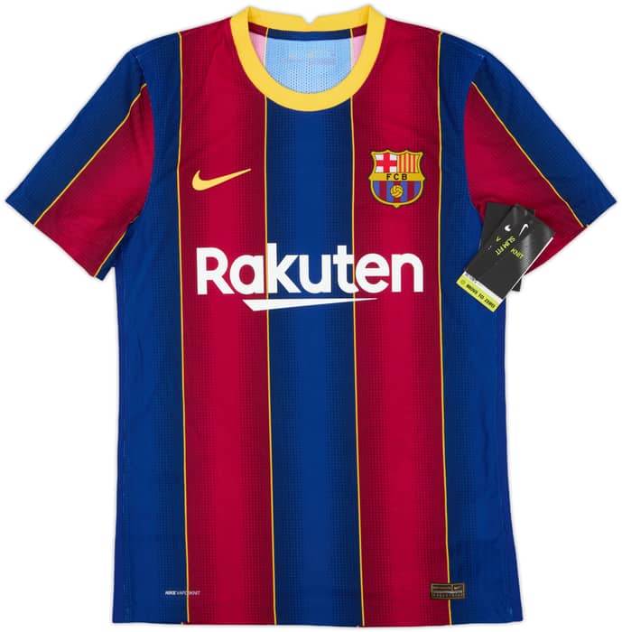 2020-21 Barcelona Authentic Home Shirt Messi #10 (S)