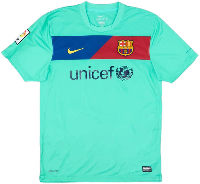 2010-11 Barcelona Away Shirt David Villa #7 - 9/10 - (M)