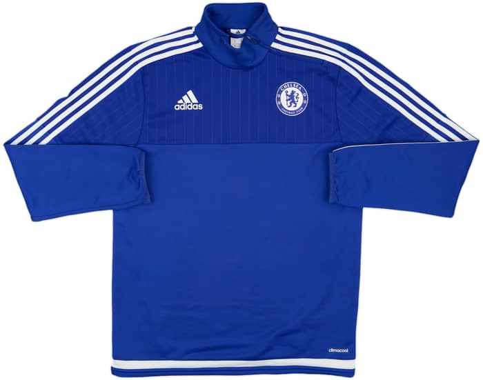 2015-16 Chelsea adidas 1/4 Zip Drill Top - 4/10 - (M)